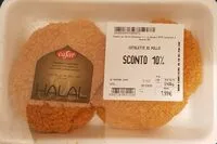 Mängden socker i Cotolette di pollo