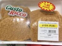 Mängden socker i Cotolette di pollo con spinaci