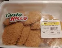 Mängden socker i Cordon bleu Pollo e tacchino