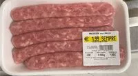 Mängden socker i Salsiccia con pollo
