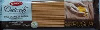 Mängden socker i Spaghettoni Dedicato Integrale n.110 Granoro