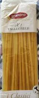 Mängden socker i Tagliatelle n.2