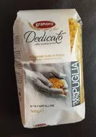 Mängden socker i Farfalline No 78