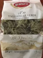 Mängden socker i Tagliatelle Verdi Con Spinaci N°80