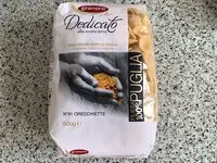 Mängden socker i Orecchiette N°91