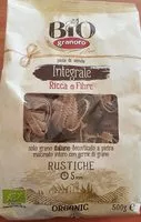 Mängden socker i Pasta Rustiche Int. gr500 Bio G