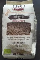 Mängden socker i Pasta integrale Rosmarino