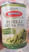 Mängden socker i Piselli extra fini