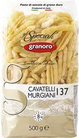 Mängden socker i Granoro Gli Speciali Cavatelli Murgiani Pasta #137