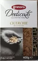 Mängden socker i Cicerchie Dedicato Granoro
