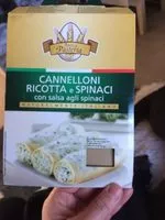 Mängden socker i Cannelloni Ricotta e Spinaci Con Salsa Agli Spinaci