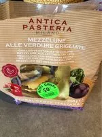 Mängden socker i mezzelune alle verdure grigliate