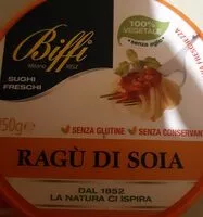 Mängden socker i Ragù di soia Biffi