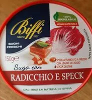 Mängden socker i Sugo radicchio e speck