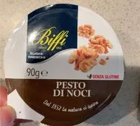Mängden socker i Pesto di noci