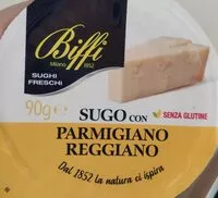 Mängden socker i Sugo con parmigiano reggiano