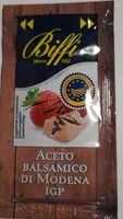 Mängden socker i Biffi aceto balsamico