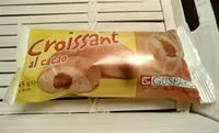 Mängden socker i Croissant al cacao