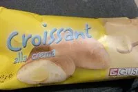 Mängden socker i Croissant a la creme