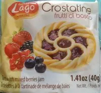 Mängden socker i Crostatine frutti di bosco