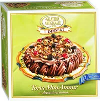 Mängden socker i Torta mon amour