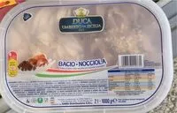 Mängden socker i Bacio-nocciola gelato