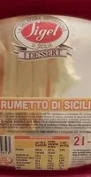 Mängden socker i Agrumetto di Sicilia