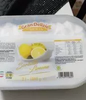 Mängden socker i Sorbetto limone