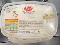 Mängden socker i Glace à la vanille