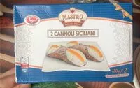 Mängden socker i 2 cannoli siciliani