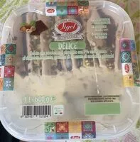 Mängden socker i Gelato alla nocciola e al pistacchio