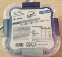 Mängden socker i Gelato