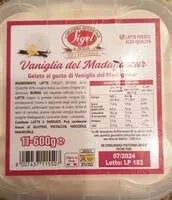 Mängden socker i Gelato Vaniglia del Madagascar