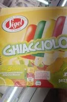 Mängden socker i Ghiacciolo