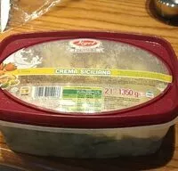 Mängden socker i Crema siciliana
