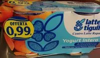 Mängden socker i Yogurt intero albicocca