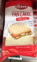 Mängden socker i Pan carré