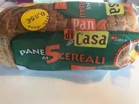 Mängden socker i Pane al 5 cereali