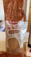 Mängden socker i Pane Albea In Cass Grano Tenero Integr Pan Di Casa 00 Pancar