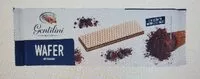 Mängden socker i Wafer Al Cacao 175 G Gentilini