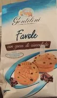 Mängden socker i Favole M. chokolade 330 GR. Gentilini