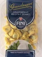 Mängden socker i Grantortello ricotta e spinaci