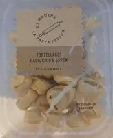 Mängden socker i Tortellacci radicchio e speck