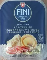 Mängden socker i Tortellini con prosciutto crudo e parmigiano reggiano