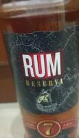 Mängden socker i Rum reserva