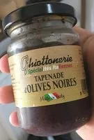 Mängden socker i Tapenade d'Olives Noires