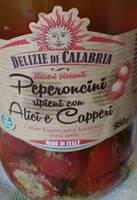 Mängden socker i Peperoni ripieni con alici e capperi