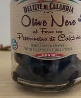 Mängden socker i Olive Nere al Forno con Peperoncino di  Calabria