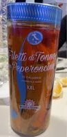 Mängden socker i Filetti di tonno con peperoncino