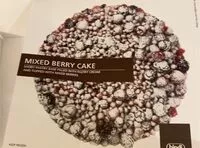 Mängden socker i Mixed berry cake